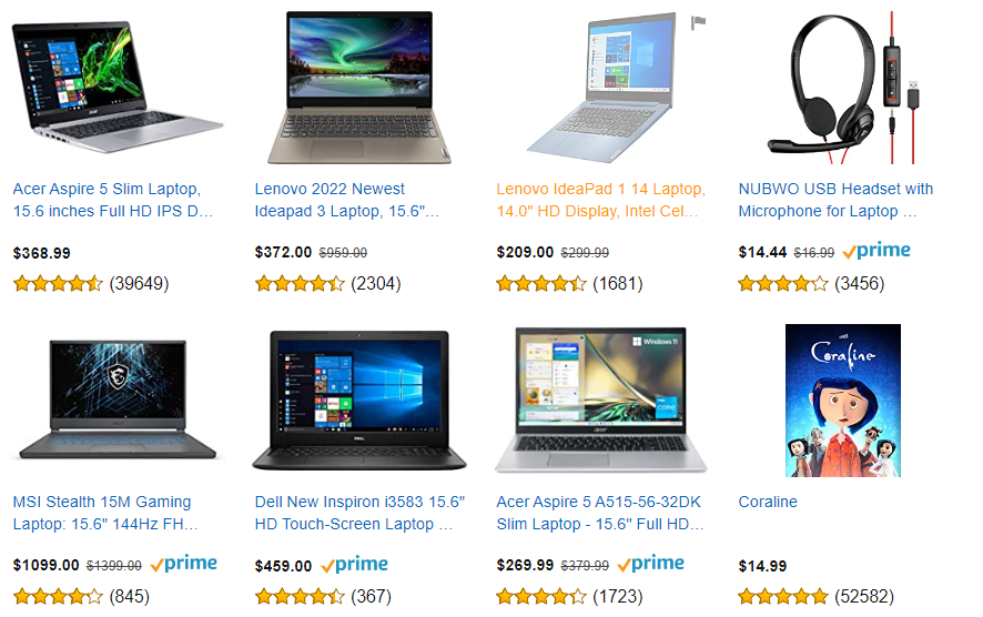 Top 10 Popular Laptops Sold on Amazon Bronx Computer Repairs